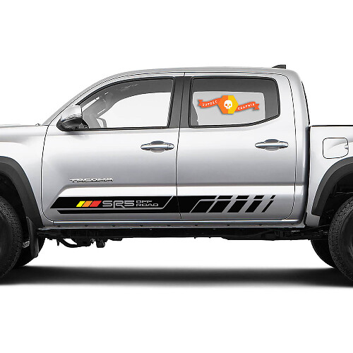 SR5 Offroad-Streifen Seitentür Vinylaufkleber für Toyota Tacoma
