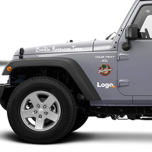 Jeep Rubicon Zombie Response Team Wrangler Aufkleber Aufkleber_2