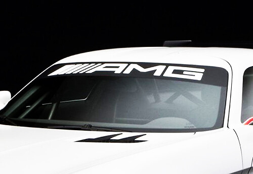 AMG-Stil Windschutzscheiben-Banner Vinyl-Aufkleber für Mercedes-Benz
