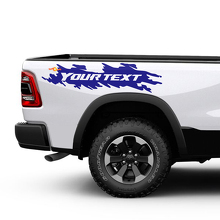 Individuelle Schrift Verzerrter Stil Vinyl-Aufkleber für Nachttisch für Dodge Ram 1500_3