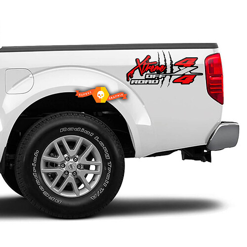 Aufkleber-Set für Nissan Frontier Hummer Bronco 4X4 Off Road Extreme RAM F150 Silverado Sierra für jeden LKW oder SUV
