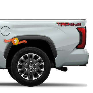 2 Seiten 2022+ 2023+ Toyota TRD Truck Offroad 4x4 Trd Offroad Exterieur-Heckklappe Tacoma Tundra Aufkleber Vinyl Aufkleber
