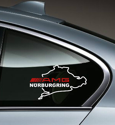 AMG NÜRBURGRING Mercedes Benz C55 CLK E55 CLS63 Aufkleber Aufkleber
