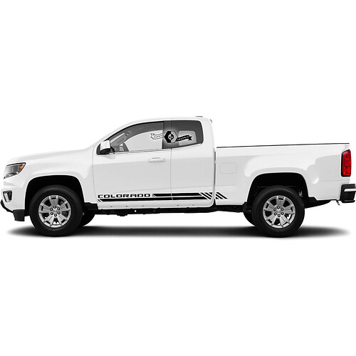 Paar Türen Streifen Vinyl Aufkleber Aufkleber Grafik 2022+ Chevy Colorado