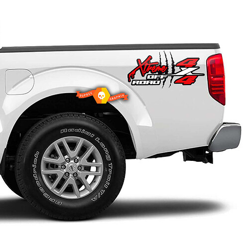 4X4 Offroad Extreme Seitenaufkleber aus Vinyl für Nissan Frontier