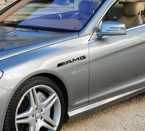 AMG Style Seitliche Kotflügel Vinyl-Aufkleber für Mercedes-Benz