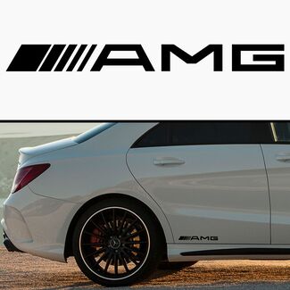 Amg Mercedes Car Rock Body Vinyl Sticker Aufkleber
