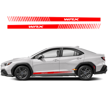Paar Rocker -Panel -Seitenrock Vinyl Body Car Stripe Racing Vinyl Decal Aufkleber Fit Suba Wrx Impreza
 3