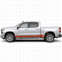 Bergketten-Tür- und Schwellerstreifen aus Vinyl für Chevrolet Silverado 1500 T1XX 2019-2026_4