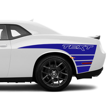 Claw Style Streifen Seitenwand Vinyl-Aufkleber für Dodge Challenger_2