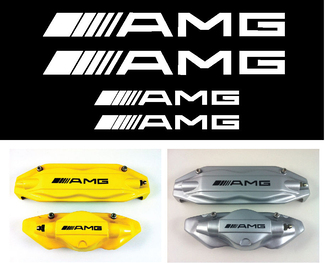 Set mit 4 AMG-Aufklebern aus Vinyl für Bremssattel
