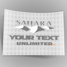 Sahara Unlimited Custom Vinyl-Aufkleber für Jeep Wrangler_3