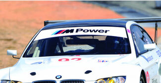 Bmw M M3 M5 M6 Power Motorsport E36 E39 E46 E63 E90 Aufkleber
