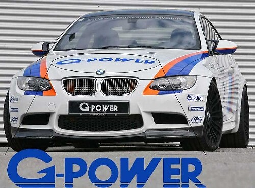 G-Power Style Motorsport Motorhauben-Aufkleber für BMW M3 M5 M6