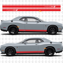 50. Jubiläums-Streifen als Rocker Panel Vinyl-Aufkleber für Dodge Challenger_2