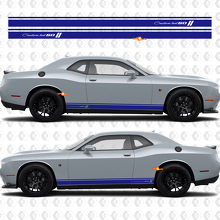 50. Jubiläums-Streifen als Rocker Panel Vinyl-Aufkleber für Dodge Challenger_3