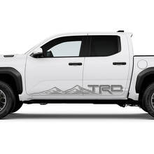 TRD Mountains Side Rocker Panel Decals Aufkleber für Toyota Tacoma
 2