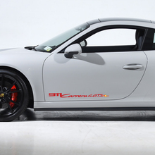 2x Porsche Porsche 911 Carrera 4 GTS Signature Seitentüren Aufkleber Aufkleber
 6