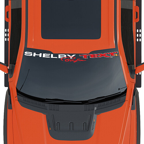 Windschutzscheibenbanner Ford F-150 Raptor Shelby Raptor Baja Edition Grafik Aufkleber
