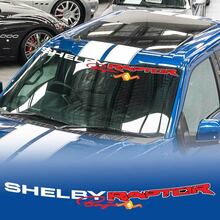 Windschutzscheibe Baner Ford F-150 Raptor Shelby Raptor Baja Edition Grafikaufkleber Aufkleber 2