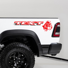 TRX Essender Raptor Bettseiten Vinyl-Aufkleber Set für Dodge Ram TRX 2023_2