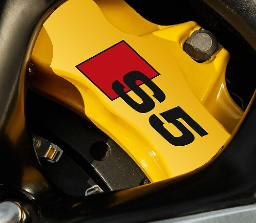 Audi S5 Bremssattel Aufkleber Aufkleber Vinyl Emblem Grafik Logo