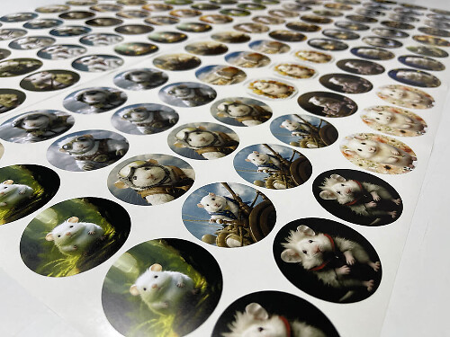 Hamster-Super-Set für Kinder-Aufkleber
