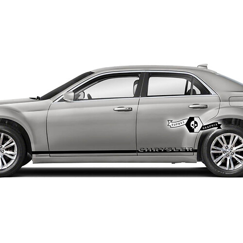 2X Chrysler 300 Side Doors Rocker Panel Graphics Car Vinyl Decal StickerVehicle Parts & Accessories, Car Tuning & Styling, Body & Exterior Styling!

