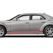 2X Chrysler 300 Side Rocker Panel Graphics Car Vinyl Aufkleber Aufkleber
 3