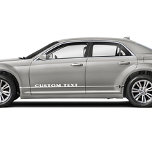 Logo Rocker Panel Grafiken Auto Vinyl Aufkleber Sticker für Chrysler 300 2
