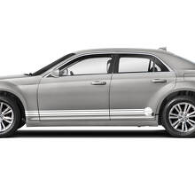 Grafiken für Schwellerlogos Auto-Vinylaufkleber Aufkleber für Chrysler 300 2