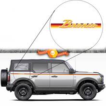 Ford Bronco Retro Design Kit Motorhaube und Seitenstreifen
 3