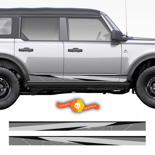 Wrap-Grafik Seiten-Vinyl-Aufkleber für Ford Bronco 2021-2026