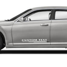Individuelle Text-Türen-Grafiken Auto-Vinyl-Aufkleber Sticker für Chrysler 300 2