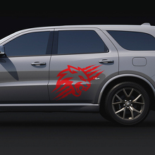 Kratzer Krallen WildCat Logo Tür Grafiken Auto Vinyl Aufkleber Sticker für Dodge Durango SRT 3