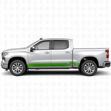 Layered Peaks Tür- & Schweller-Vinylstreifen für Chevrolet Silverado 1500 T1XX 2019-2026_6