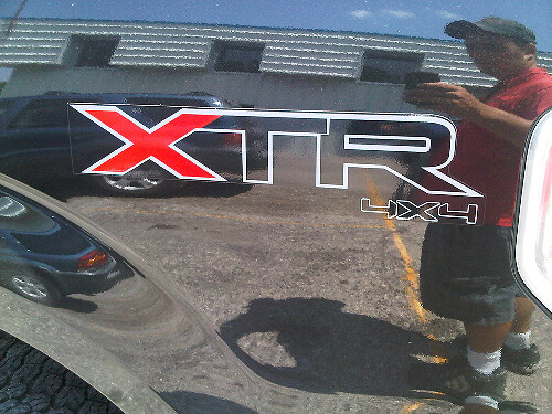 XTR 4x4 Offroad TRUCK Vinylaufkleber für Ford F150