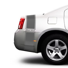 Custom Streifen Kofferraum Seiten Vinyl Aufkleber Sticker für Dodge Charger 2009-2015_3