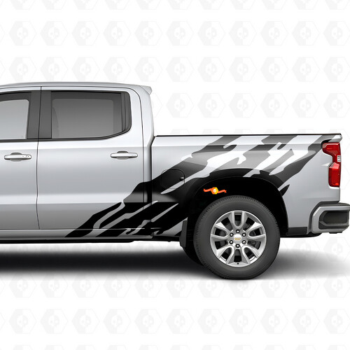 2 Musclecar FX4 Aufkleber truck F250 F350 MONSTER Edition LKW Vinyl Aufkleber Aufkleber 18" lang