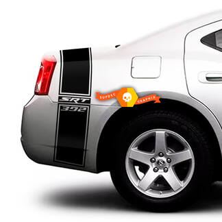 Dodge Charger SRT 392 2009–2015, Kofferraumband-Streifen-Ordnungsaufkleber, komplettes Grafik-Set
