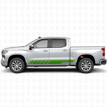 Schräge Racing Tür- & Seitenschweller-Vinylstreifen für Chevrolet Silverado 1500 T1XX 2019-2026_6