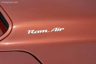 2 Pontiac Trans Am Ram Air Ersatz-Motorhauben-Aufkleber