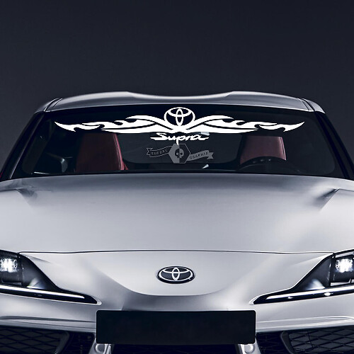 Toyota Supra Tribal MKV A90 A91 Windschutzscheiben-Grafikaufkleber
