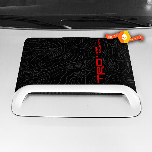 TRD Offroad Motorhauben-Lufteinlass Motorhauben-Vinylaufkleber für Toyota 4Runner N280 2009-2024
