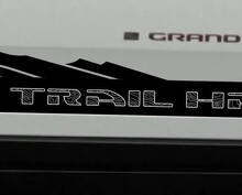 Individuelles Vinyl-Aufkleber-Set für Seitenstreifen am Berg für Jeep Grand Cherokee_2