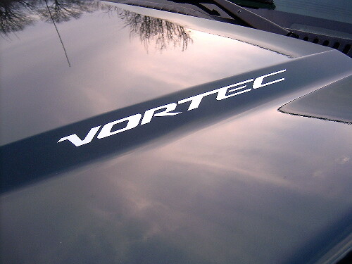 2 VORTEC Motorhaubenaufkleber Emblem Chevy Silverado GMC Sierra Avalanche