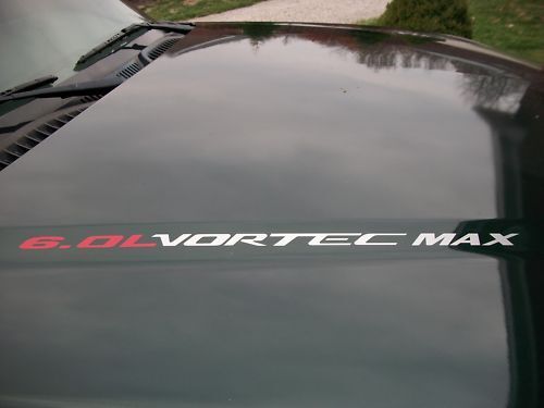 6.0L Vortec Max Motorhauben Vinyl Aufkleber Set für Chevy Silverado und GMC Sierra