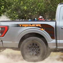 2022 2023 Ford F-150 Tremor Tracery Splash Side Bed Aufkleber Aufkleber Vinyl Grafik 2023
 2