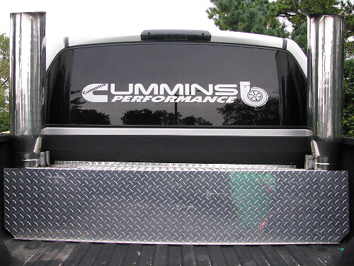Cummins Performance Heckfenster-Vinylaufkleber für Dodge Ram Trucks