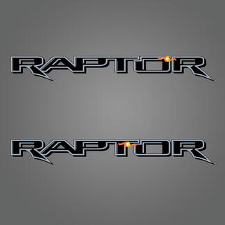 Gen 3 F-150 RAPTOR Seitenbett-Aufkleber, Vinyl-Grafik-Logo
